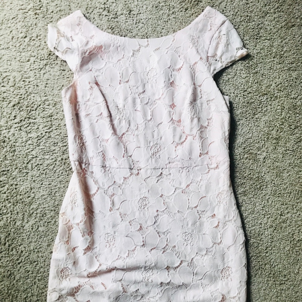 Pink Lace Dress